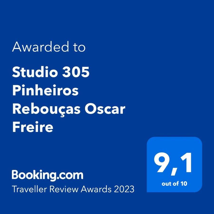 Studio 305 Pinheiros Reboucas Oscar Freire 상파울루 외부 사진
